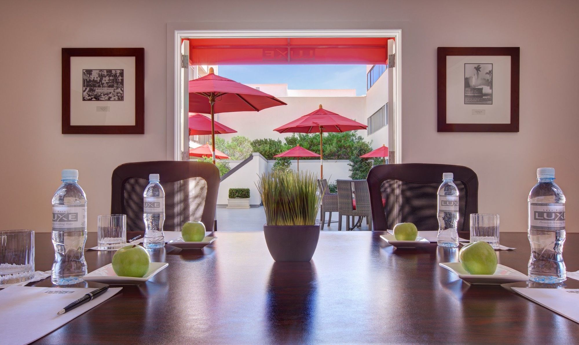 Luxe Rodeo Drive Hotel Beverly Hills Zakenleven foto